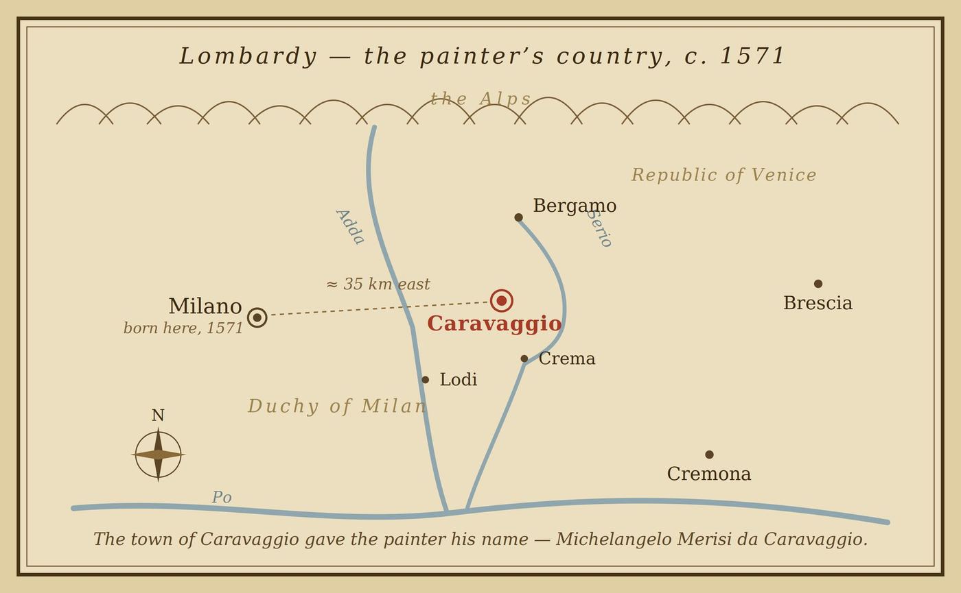 Lombardy — the painter’s country, c. 1571