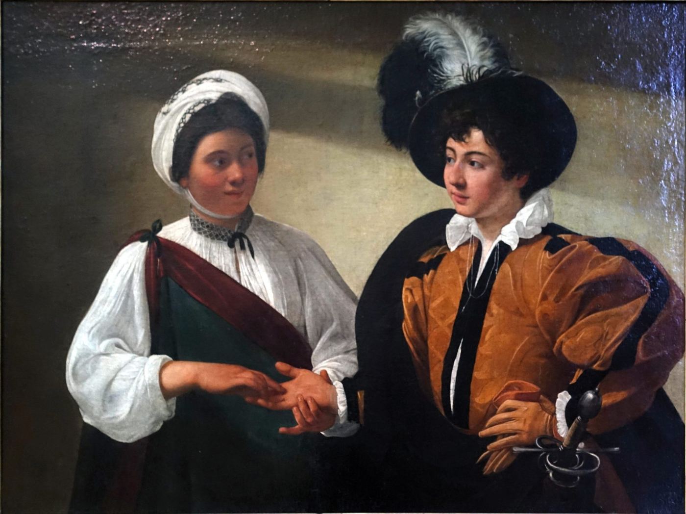 The Fortune Teller, c. 1595 · Musée du Louvre, Paris