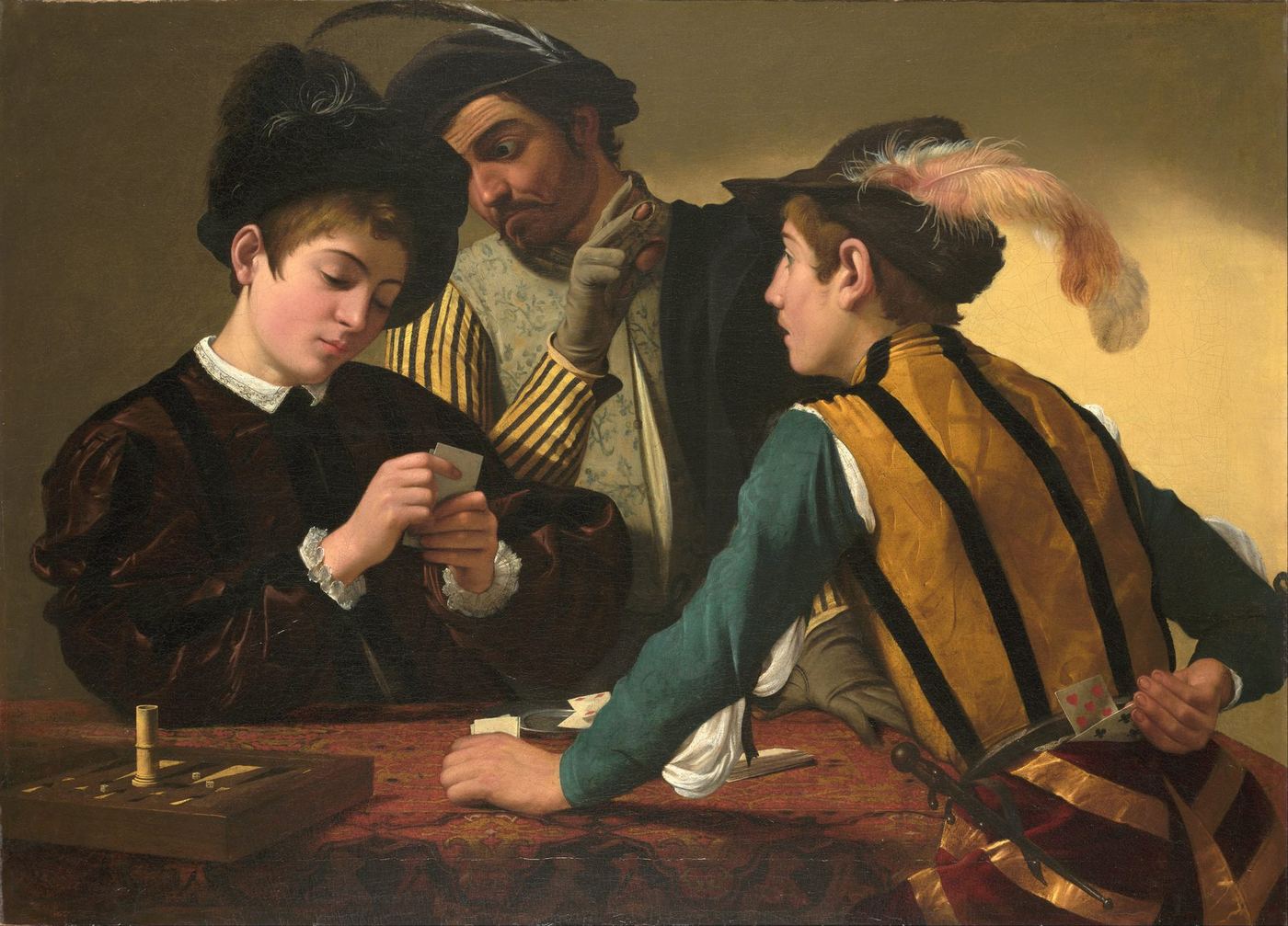 The Cardsharps, c. 1595 · Kimbell Art Museum, Fort Worth