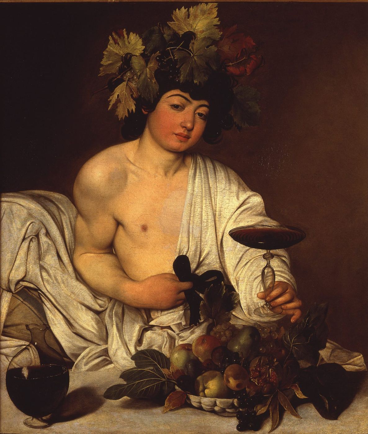 Bacchus, c. 1596 · Galleria degli Uffizi, Florence