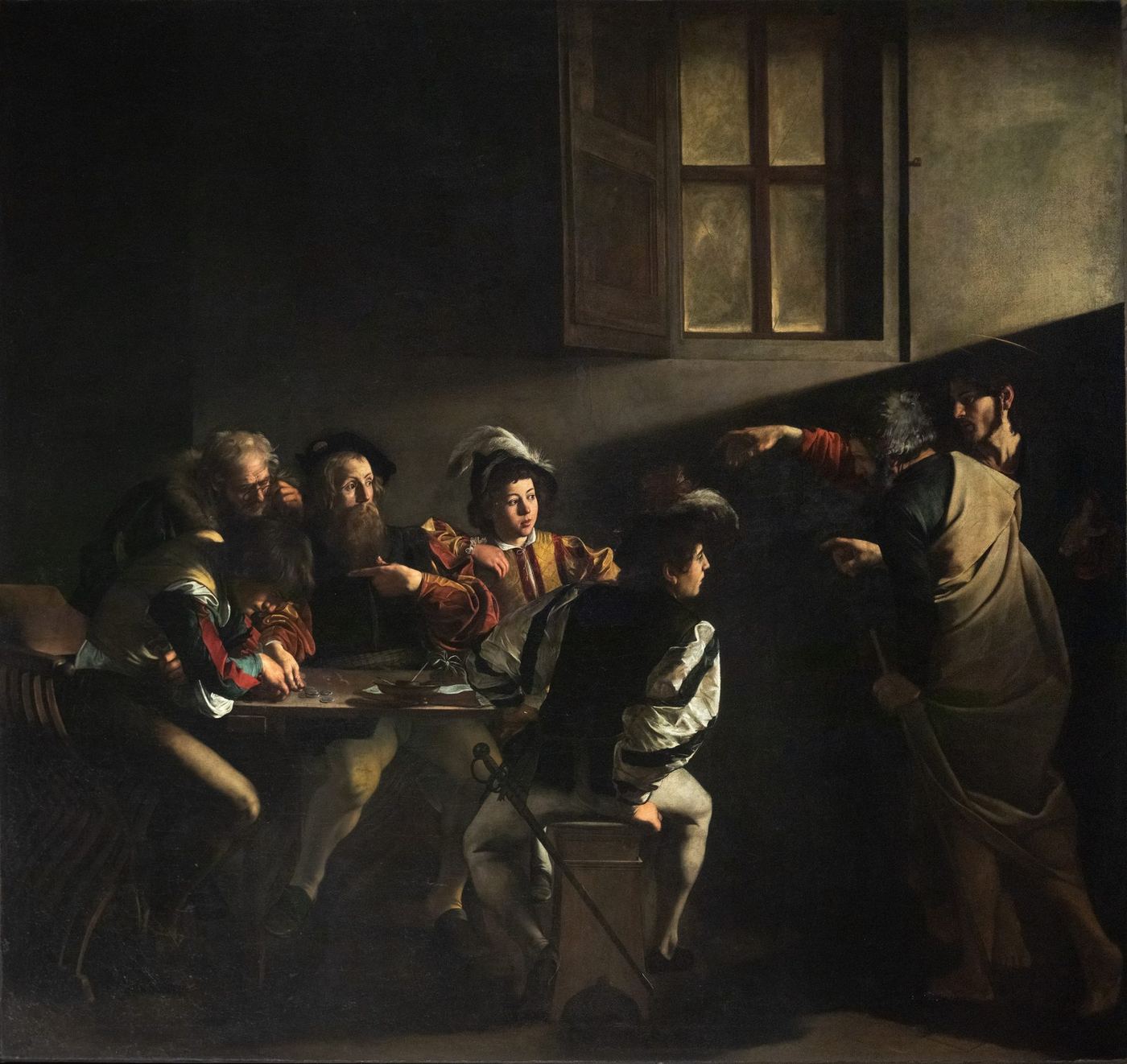 The Calling of Saint Matthew, 1599–1600