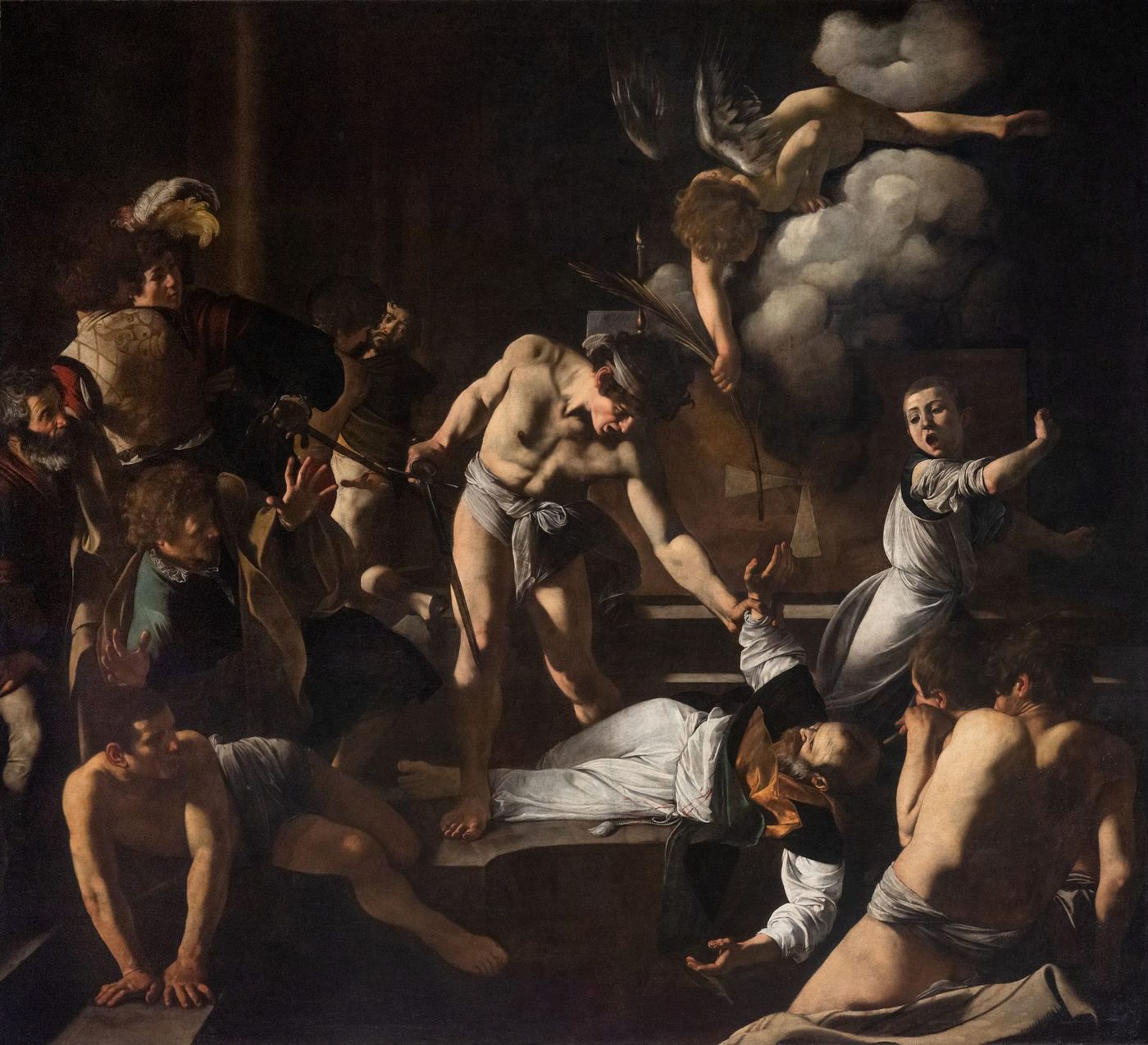 The Martyrdom of Saint Matthew, 1599–1600