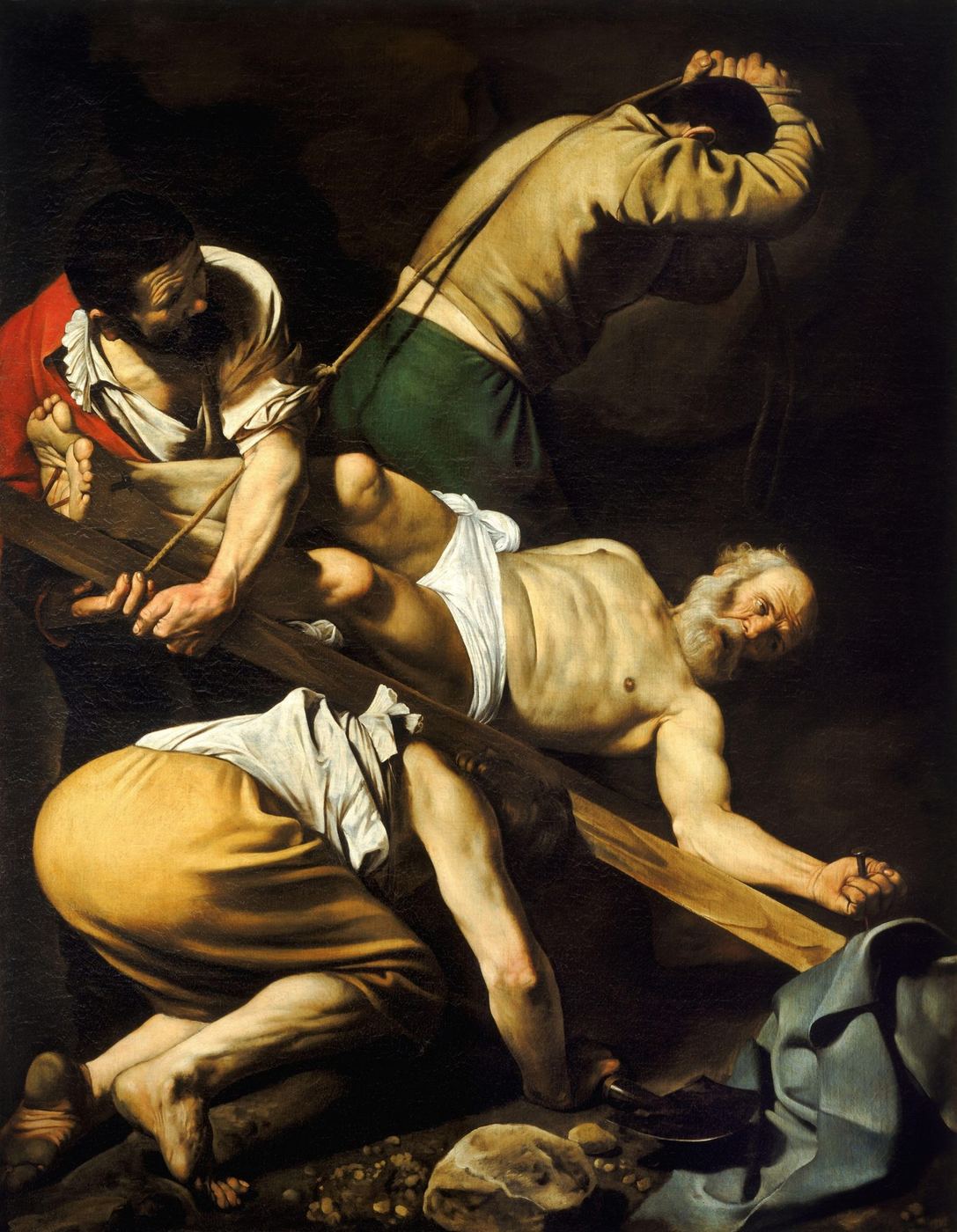 The Crucifixion of Saint Peter, 1601