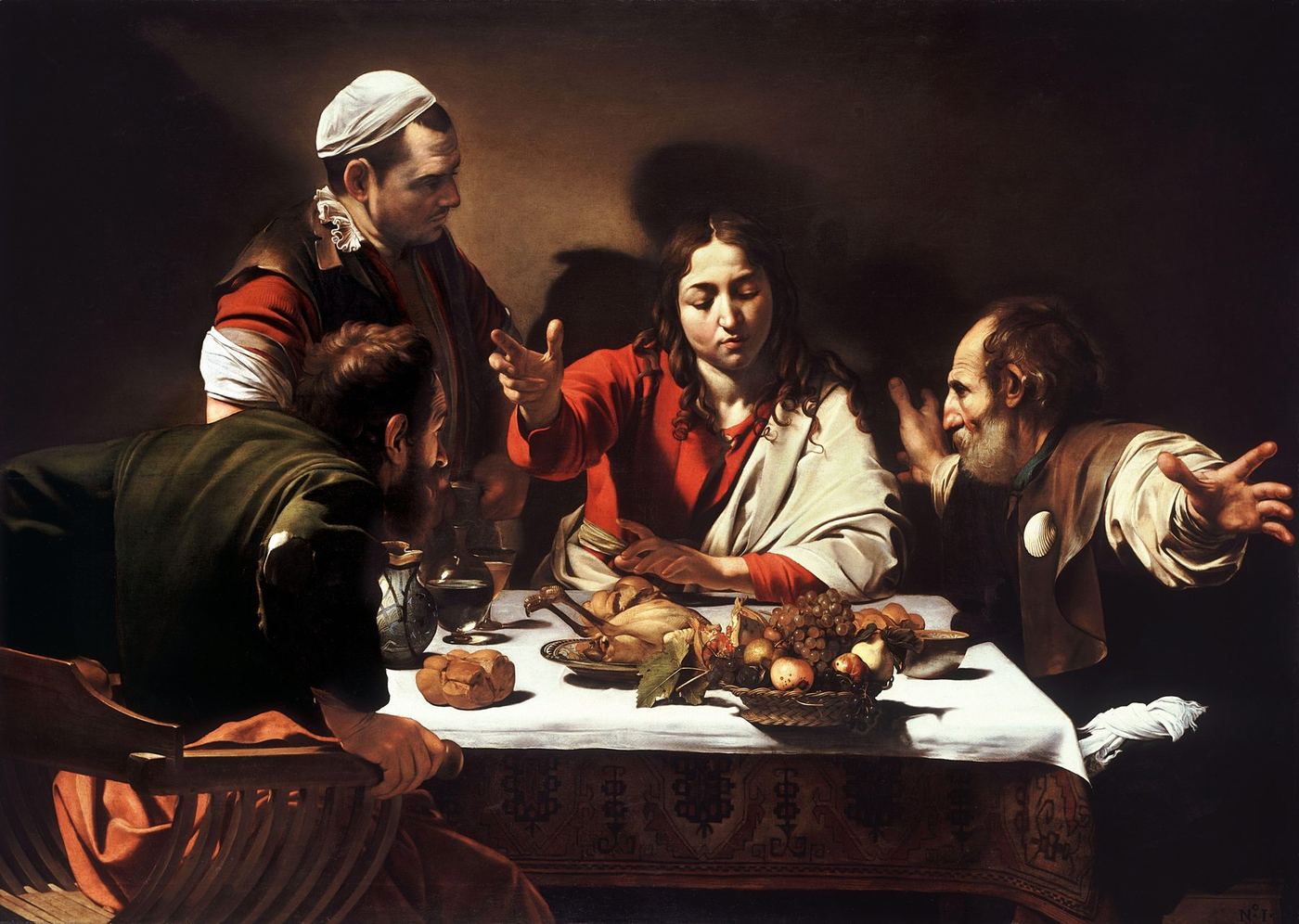 The Supper at Emmaus I — for comparison