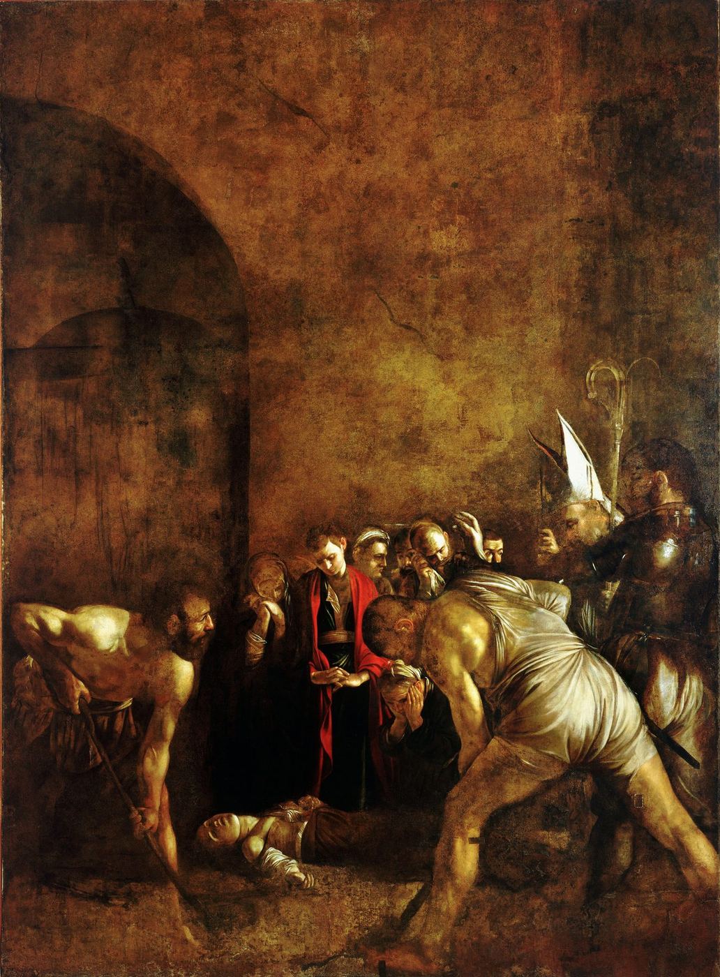 The Burial of Saint Lucy, 1608