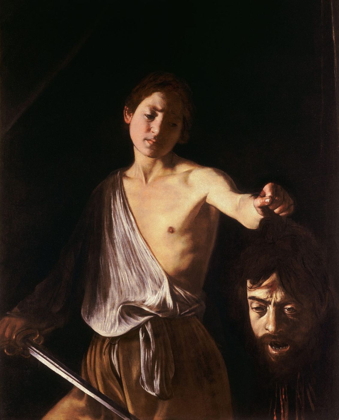 David with the Head of Goliath, c. 1609–10