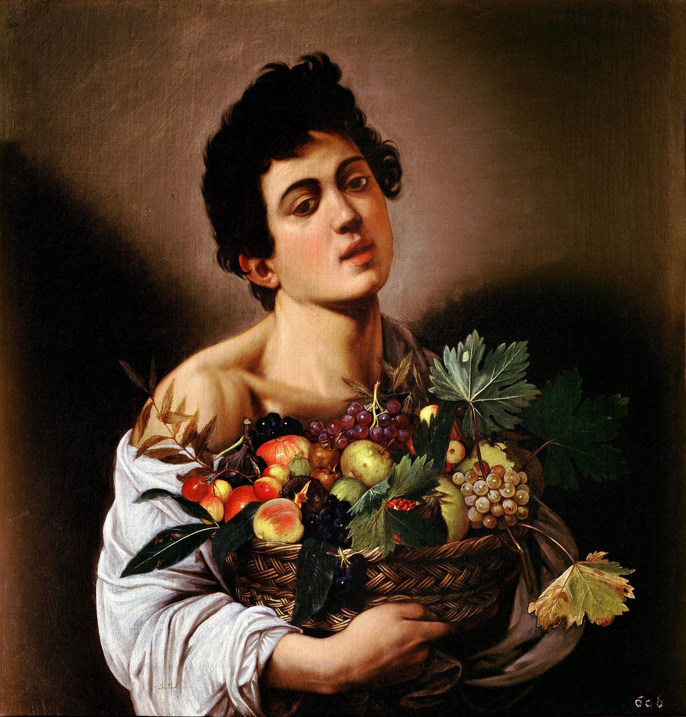 Boy with a Basket of Fruit, c. 1595