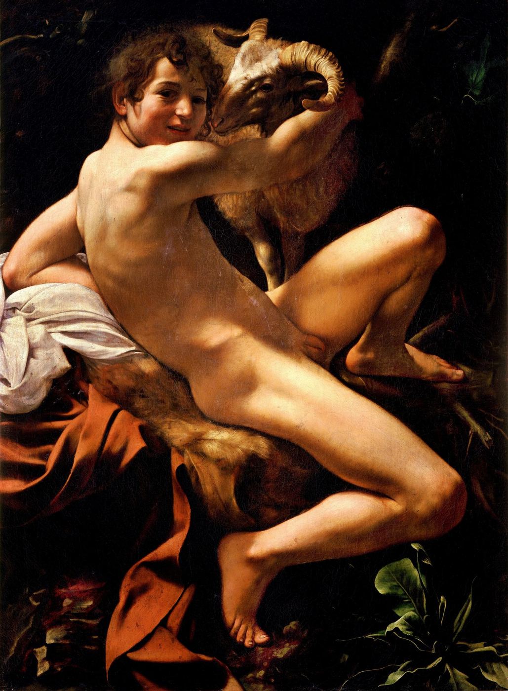 Saint John the Baptist (Youth with a Ram), 1602