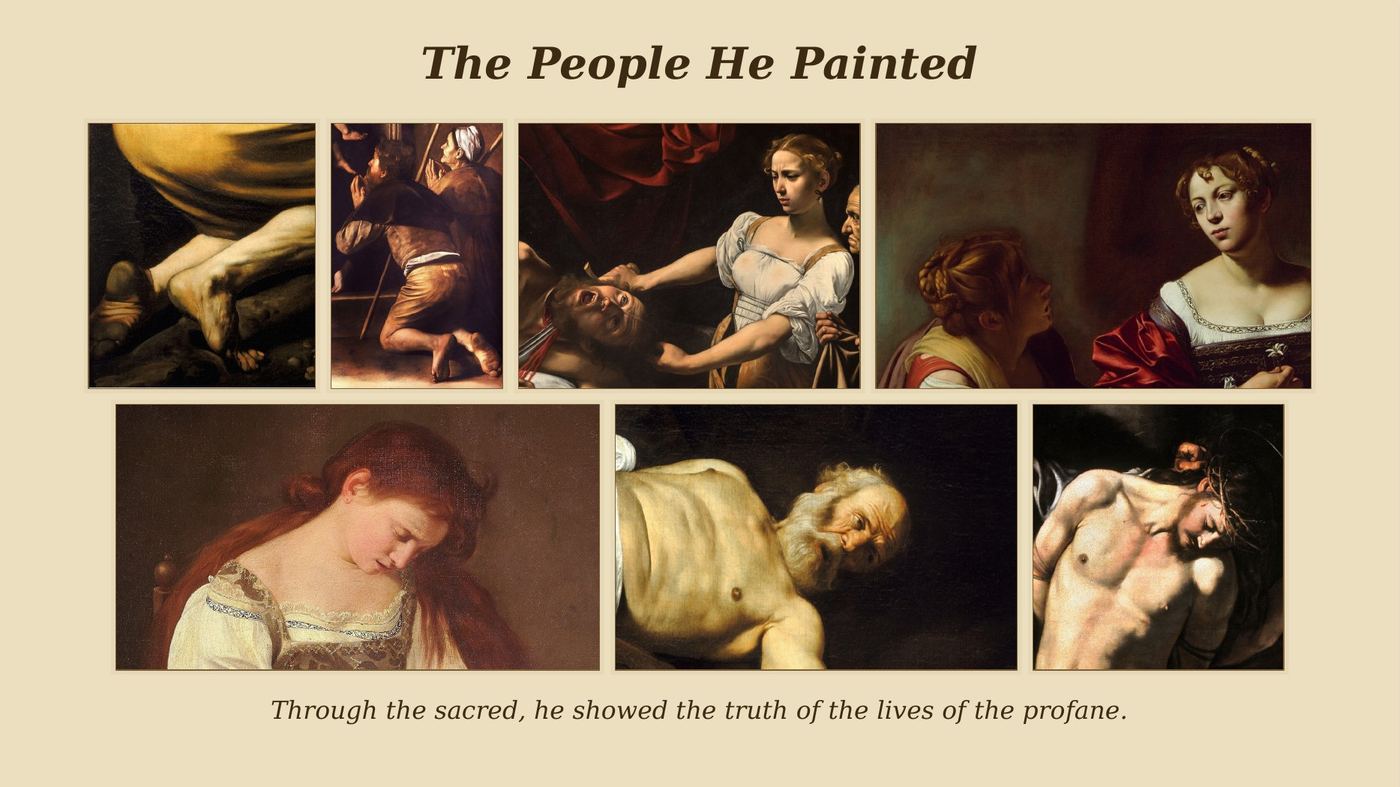 The People He Painted — “Through the sacred, he showed the truth of the lives of the profane.”